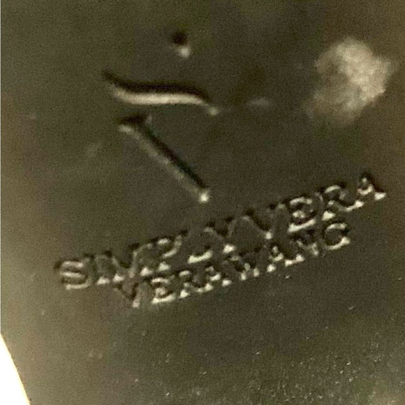 Vera Wang White Ankle Boots SIZE 7 - Picture 6 of 6